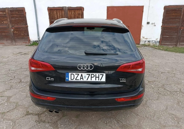 Audi Q5 cena 48800 przebieg: 220000, rok produkcji 2011 z Moryń małe 211